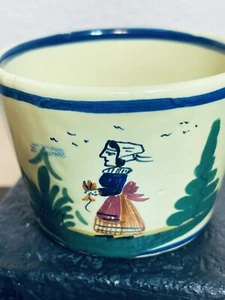 Vintage Henriot Quimper Cup Breton Woman Hand Painted in France (1922-1968) - Picture 1 of 5