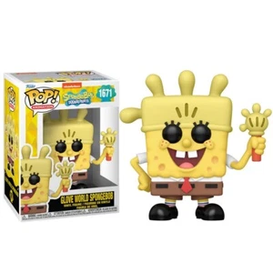 FUNKO POP ! ANIMATION SPONGEBOB 25TH (1671) GLOVE WORLD SPONGEBOB FIGURE VINYL - Imagen 1 de 3