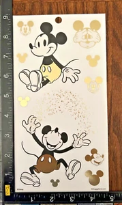 MICKEY MOUSE THE HAPPY PLANNER, 1 SHEET BEAUTIFUL CLEAR VINYL STICKERS #DISNEY39 - Picture 1 of 2