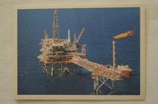 Australian Energy Vintage 1989 Weet-Bix Trade Card World's Largest Gas Platform