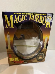 2001 Electronic Talking Magic Mirror WORKS!, Vintage Halloween Sound, Lights - Picture 1 of 7