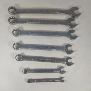 CRAFTSMAN Vintage 7 Stck. 12pt SAE Kombination Schraubenschlüssel Set V VA VV USA Werkzeug Mechaniker - Bild 1 von 11