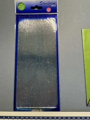 Stickerbogen Glitzer Streifen 45 Streifen - Bild 1 von 3