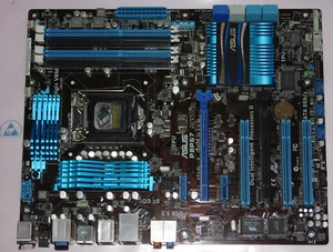 Carte mère ASUS P8P67 R1.02 ATX socket 1155 Intel 2. / 3. Carte mère DDR3 Gen 4x - Photo 1/7