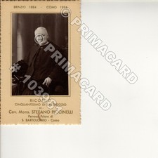 103961 BRINZIO COMO CITTA 1934 RELIGIONE DON STEFANO PICCINELLI ANNIVERSARIO