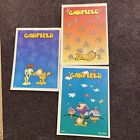 Lot Of 3 Vintage Garfield Writing Tablets Mead 1999 Lined Paper