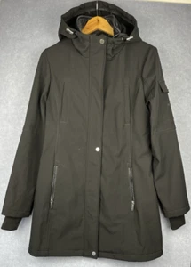 French Connection Jacket Hooded Inner Bib Softshell Jacket Pockets Size M Medium - Picture 1 of 13
