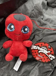 Miraculous: Tales of Ladybug & Cat Noir ~ TIKKI PLUSH ~ Bandai - Picture 1 of 3