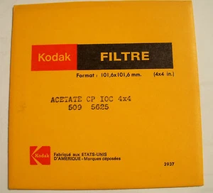 KODAK WRATTEN ACETATE FILTER NO.CP10C 4X4" SQUARE - Picture 1 of 2