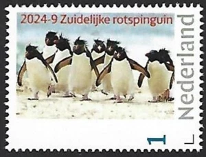 Netherlands 2024-9 Penguin Northern Rockhopper mnh/postfris - Picture 1 of 1