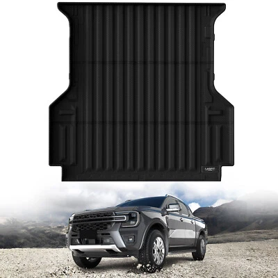 LASFIT 5ft (60in) Truck Bed Mat for Ford Ranger 2024 2025 Heavy Duty Cargo Liner Foto 1 de 4