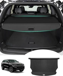 Canvas Rear Cargo Security Shade Cover for 2023 Jeep Grand Cherokee L (3 Row,WL) - Picture 1 of 8