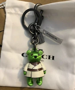 COACH Star Wars Yoda Bear Keychain NWT IN POUCH! - Picture 1 of 4