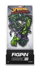 Prendedor esmaltado exclusivo FiGPiN Marvel #630 Venomized HULK Spider-Man LE retirado - Imagen 1 de 9