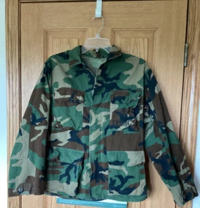 USMC X-Small-Short Long Sleeve Cammouflage Button-up Shirt - Pre-owned - Picture 1 of 7