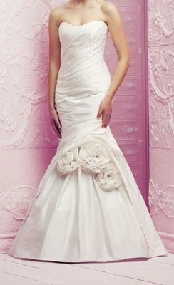 aloma Blanca Wedding Dress Size 6 - Image 1 of 4