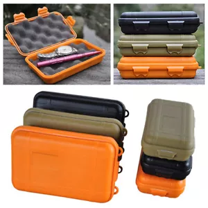 EDC Outdoor Survival Waterproof Equipment Sealed Box Dustproof Pressure-Proof US - Picture 1 of 13