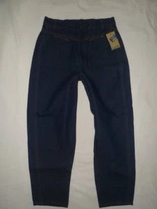 JEANS USA vintage NUOVI CON ETICHETTE 1970 LEVIS DEADSTOCK vita alta affusolata gamba baggy taglia 14 31x29 - Foto 1 di 9