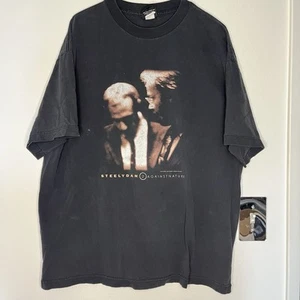 Camiseta de Colección Steely Dan Against Nature Tour 2000 Y2K Banda de Conciertos Camiseta Mercancía Gigante - Imagen 1 de 8