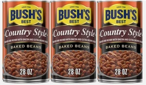 BUSH'S Best Country Style Baked Beans 28 oz Can Shelf Stable - 3 ct - Picture 1 of 1