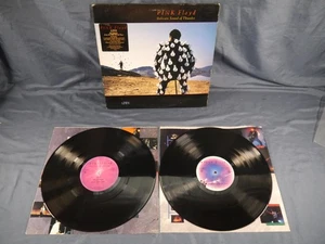 PINK FLOYD- DELICATE SOUND OF THUNDER LIVE 2VINYL LP 1ST 1988 US PRESS - Picture 1 of 12