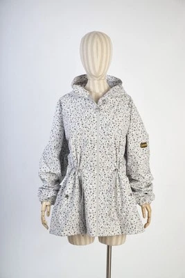 Barbour International Ladies Printed Valtteri Showerproof Jacket Size Uk16/ Us12 - Image 1 of 4