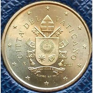 50 EURO CENT MÜNZE VATIKANSTADT 2022 Miserando Atque Eligendo Kr. UC # 6 - Bild 1 von 2