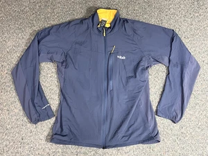 Rab Vapour Rise Jacket Men's Size Large Blue Full Zip Lightweight QVR-51 - Picture 1 of 19