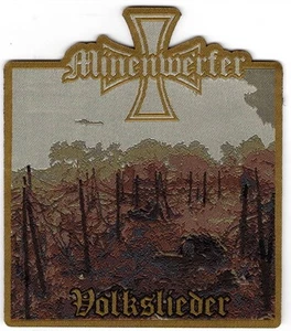 MINENWERFER-VOLKSLIEDER-WOVEN PATCH-LASER CUT - Picture 1 of 1