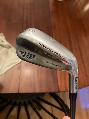 Tour Edge Exotics EXS Ti-Utility 19° 3H Hybrid Iron HZRDUS Stiff - Image 1 of 4