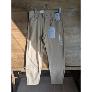 Levi's 511 Pantalone Tecnico Slim Uomo 30x32 Cachi Alto Elasticizzato Performance Rosso Tag - Foto 1 di 5