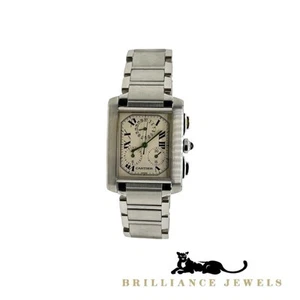 Cartier Tank Francaise Chronograph Stainless Steel Ref. 2303 - Picture 1 of 11