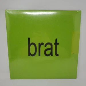 Charli XCX – Brat (LP) Limited Edition Clear With Pink Splatter Vinyl Indie Excl - Picture 1 of 4
