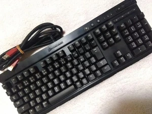 Corsair Vengeance K70 RGB Mechanical Gaming Keyboard Blue Switch Cleaned Tested - Picture 1 of 10