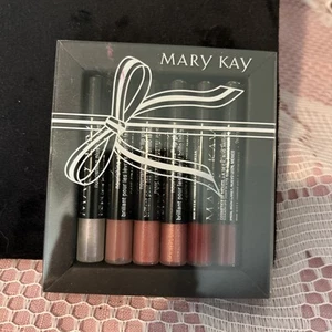 NEW Mary Kay Mini Nourishine Plus Lip Gloss Set 6 Shades - Picture 1 of 1