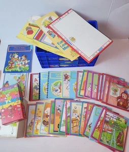 Vintage 1987-1990 Early World Learning Curriculum Set & Books W/ RARE Crate - Picture 1 of 19
