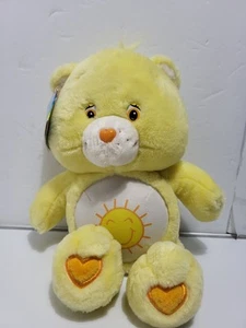 Care Bears 2002 Play Along Peluche Funshine Bear Nuevo con Etiquetas - Imagen 1 de 6