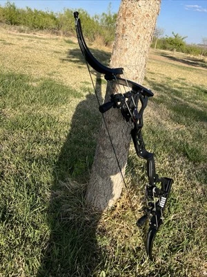 Oneida Eagle Phoenix LH Plano Negro Corto 24.5-27.5 Dibujo 30-50lbs Foto 1 de 4