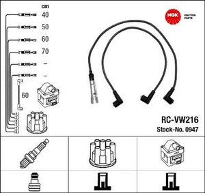 NGK 0947 Zündleitungssatz Zündkabelsatz Zündkabel für VW  - Bild 1 von 2