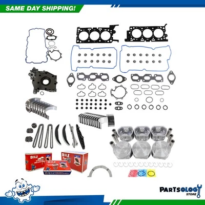 Kit de reconstrucción de motor maestro DNJ EK412AM para Mazda Tribute 2004 3,0 L V6 DOHC 24v Foto 1 de 4
