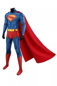 Superman Legacy Clark Kent Cosplay Jumpsuit Costume Superhero Bodysuit Halloween - Picture 1 of 21