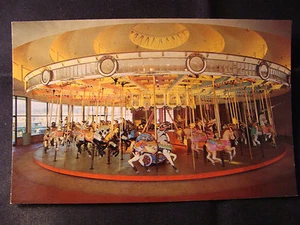 Merry-Go-Round, Santa Cruz Beach Boardwalk postcard - Picture 1 of 2