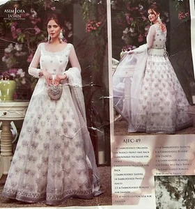 Asim Jofa Pakistani Shalwar Kameez - Picture 1 of 9