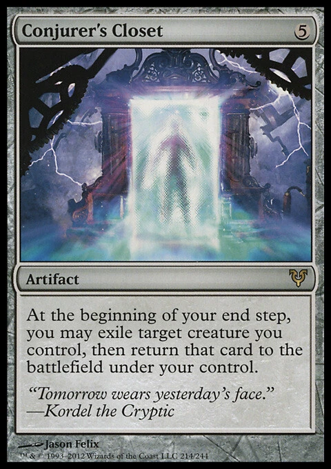 MTG Magic the Gathering Conjurer's Closet (214/252) Avacyn Restored LP - Image 1 of 1