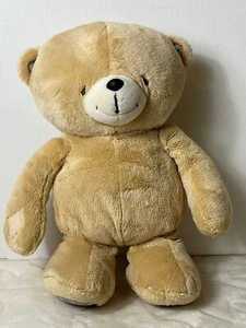 Hallmark Forever Friends Tan Plush Bear Hook Loop Hands Stuffed Animal Soft 12" - Picture 1 of 16