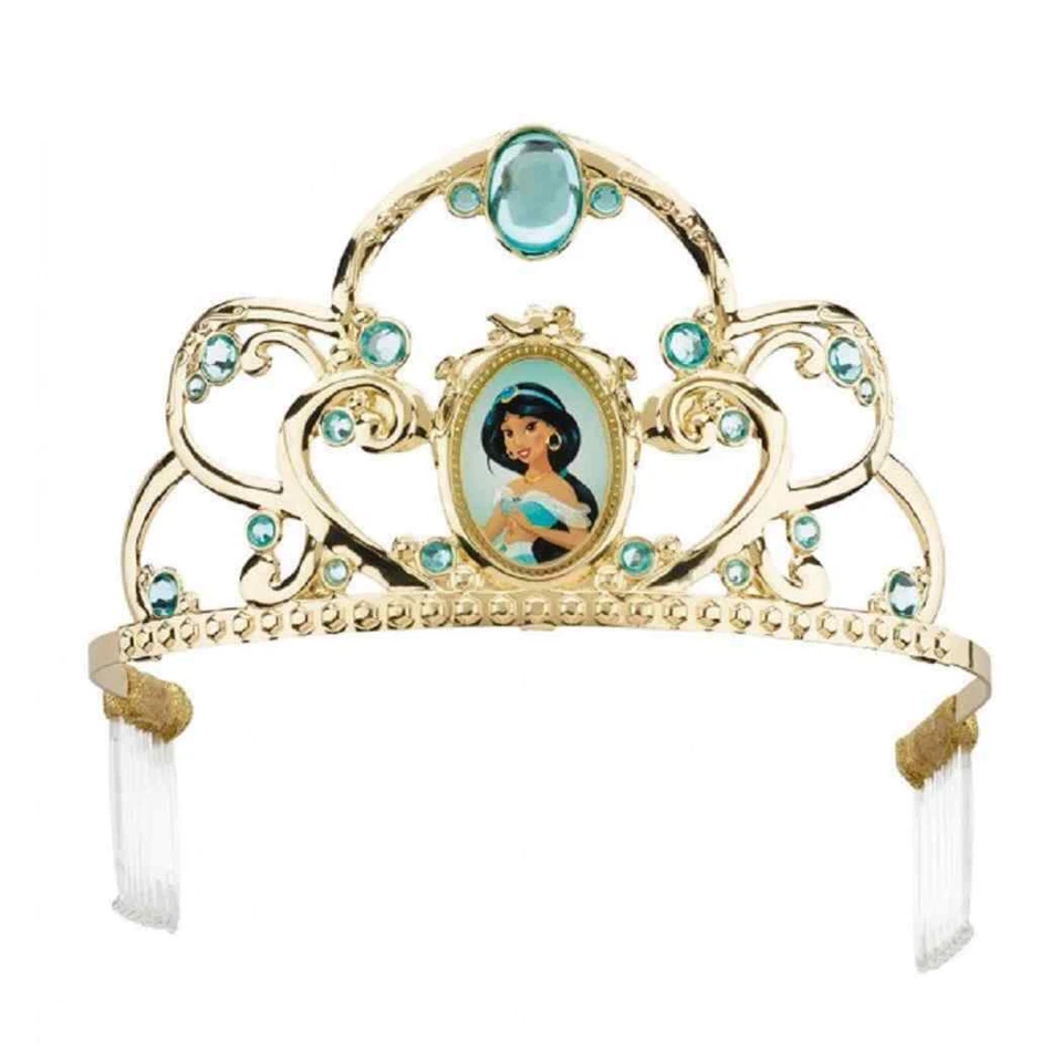 Jasmine Tiara Disney Princess Aladdin Fancy Dress Halloween Costume Accessory - Image 1 of 1