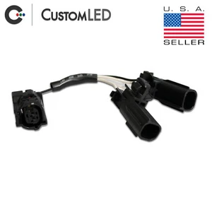 Y-Splitter for Yamaha Turn Signals, 2 Wire OEM connector Splitter, PAIR - Picture 1 of 2