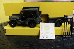SOLIDO 1/43 U.S WILLYS JEEP + TRAILER No256 BOXED DIECAST - Picture 1 of 3