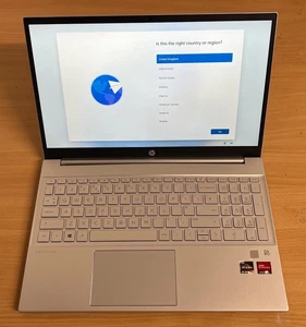 HP Pavilion 15-EH0507SA 15.6" AMD Ryzen 3 3.7GHz 256GB SSD 8GB RAM - Picture 1 of 6