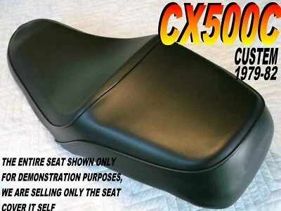CX500C Custom 1979-82 Replacement seat cover for Honda CX 500 CX500 190 - Image 1 of 4